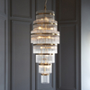 Lampa wisząca Endon Lighting Marietta Grand 112793 mosiądz