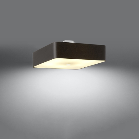Sollux Lighting Plafon LOOPEZ czarny/chrom SL.0939