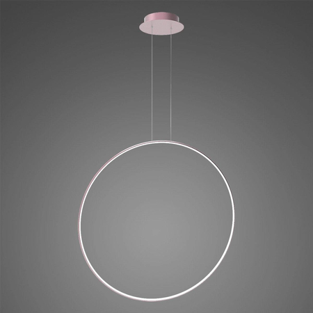 Lampa wisząca Ledowe Okręgi No.1 X 100cm 4k Różowe Złoto Dali