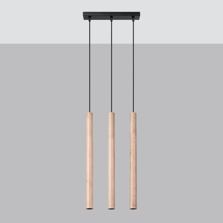 Sollux Lighting Lampa wisząca PASTELO 3L złota SL.1171