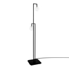 Lampa podłogowa Kaja PARMA K-5764 transparentny, czarny