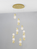 Lampa wisząca Luces Exclusivas PONCE złoty LE42702