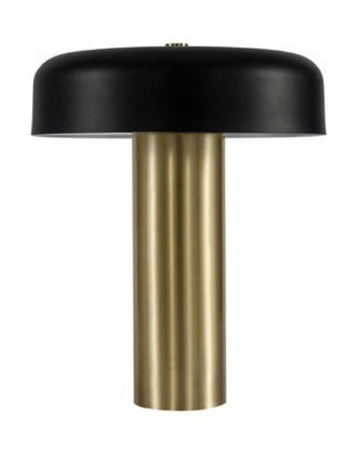 Lampa stołowa Luces Exclusivas MORELIA czarny/złoty LE42880