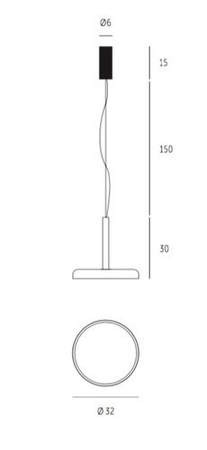 Lampa wisząca Casablanca LV51-LB40A Clavio Flat