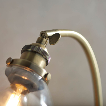 Lampa stołowa Endon Lighting Hansen 77859 mosiądz