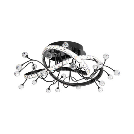 Lampa sufitowa Zuma Line MX3481-1S-3BCT MAIA LAMPA SUFITOWA CZARNA/BLACK