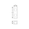 Kinkiet Zuma Line MB3115-2-3BT PIRO KINKIET CZARNY/BLACK