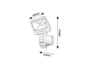 Lampa solarna Rabalux Dojran 77021 czarny