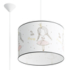 Sollux Lighting Lampa wisząca PRYSM 1 biała SL.1397