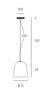 Lampa wisząca Casablanca LV21-B42A Clavio M