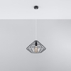 Sollux Lighting Lampa wisząca UMBERTO czarna SL.0294