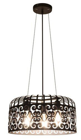 Lampa wisząca Rabalux Alessandra 2158 czarny matowy