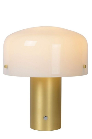 Lampa stołowa Lucide TIMON 05539/01/02 biały/złoty