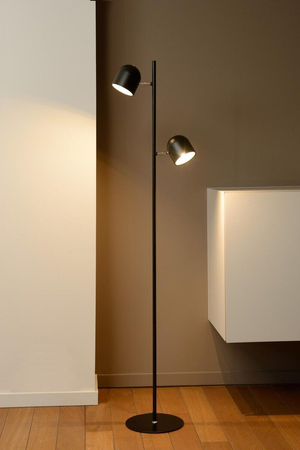 Lampa podłogowa Lucide SKANSKA-LED czarny 3703/10/30