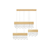 Lampa wisząca Luces Exclusivas OLEVIRA LE45146 złoty i odcienie złota