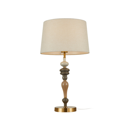 Lampa stołowa Italux Moren TB-84678-AB Brąz antyczny