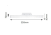 Lampa sufitowa Rabalux Esther 2218 chrom