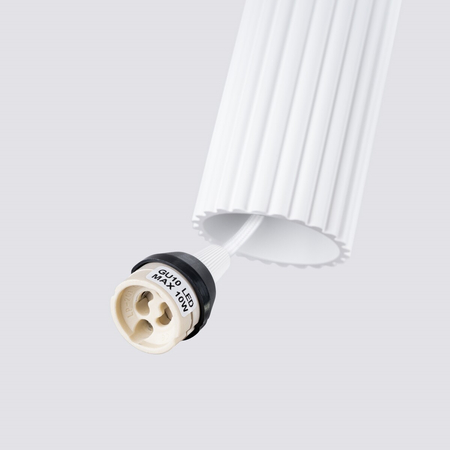 Sollux Lighting Lampa wisząca KARBON 1 biały SL.1535