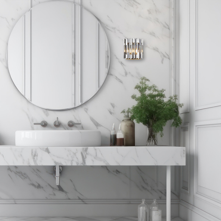 Milagro Kinkiet RITZ CHROME 2xE14 ML0398 CHROM