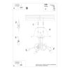 Sollux Lighting Żyrandol LOOP 5 czarny SL.1435