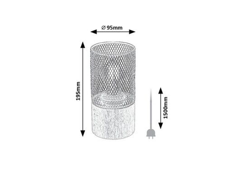 Lampa stołowa Rabalux Callum 74040 buk