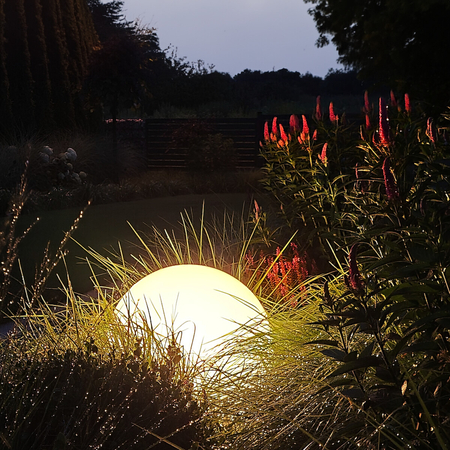 Eko-Light Kula Ogrodowa Globo Fi400 1xE27 EKO0458 BIAŁY