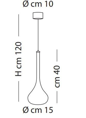 Lampa wisząca Sillux SP7-294C-40 Granada