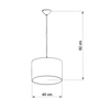 Sollux Lighting Lampa wisząca FOOTBALL A 40 SL.1425