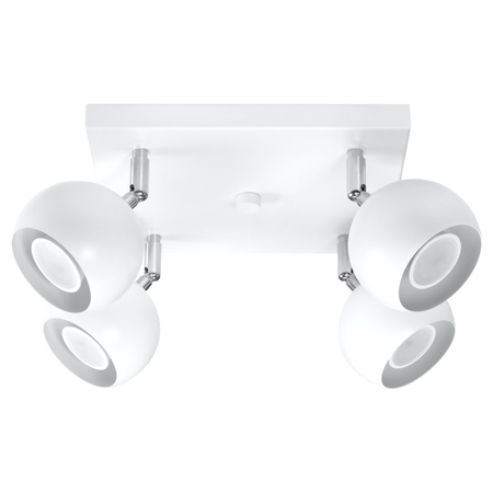 Sollux Lighting Plafon OCULARE 4 czarny SL.0446
