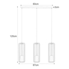 Lampa wisząca FALCON Kaja K-4931 czarny