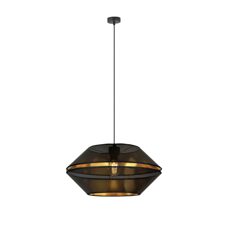 Lampa wisząca MALIA 1 Emibig 1185/1 czarny/złoty