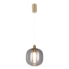 Lampa wisząca - Polar dymiony/szary