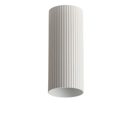 Klosz/Abażur Azzardo LUCAS RIBBED TUBE 30 WH AZ6139 WHITE