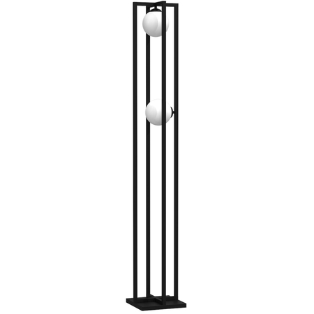 Milagro Lampa podłogowa DIEGO 2xE14 MLP8572 CZARNY