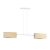 Lampa wisząca ZAPER 2 WHITE Emibig 617/2 biały