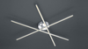 Lampa sufitowa Trio 671610307 srebrny