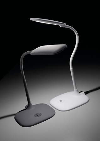 Lampa stołowa BET czarny LED 6,5W 4000K 530lm ściemnianie dotykowe 3 tryby, elastyczna