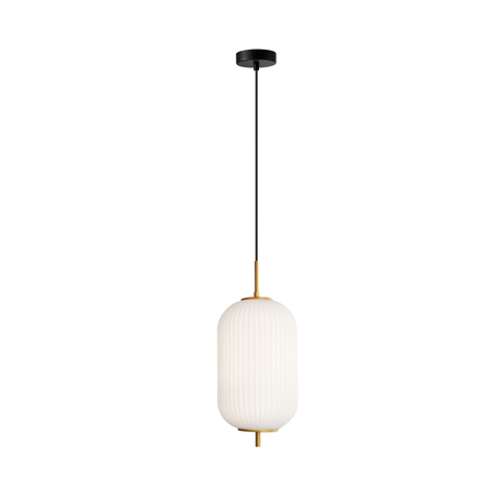 Lampa wisząca Italux Olmeto PND-28798-1-GD-WH Złoty