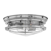 Plafon Hadrian - 2 źródła światła - Chrom Quintiesse QN-HADRIAN-FS-CM-CLEAR