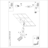 Sollux Lighting Kinkiet KARBON biały z włącznikiem SL.1541