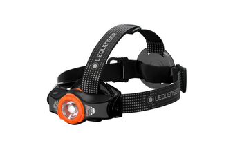 Latarka czołowa Ledlenser MH11 black/orange