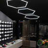 Lampa LED Hexagon Blaupunkt 58W geometryczny panel sufitowy led 4000K CRI90 w kształcie plasta miodu