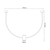 Lampa wisząca Shilo No.C 760 mm 5082