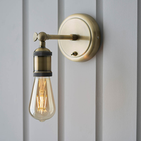 Kinkiet Endon Lighting Hal 97245 mosiądz