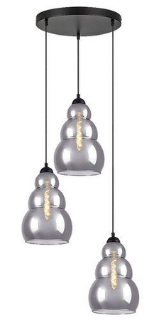 Lampa wisząca Rabalux Salvatore 72213 czarny