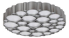 Lampa sufitowa Rabalux Andela 6039 srebrny