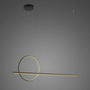 Lampa wisząca Linea No.2 120 40cm czarna 4k Dali