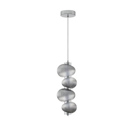 Lampa wisząca Luces Exclusivas TANVERA LE45207 szary i odcienie szarości