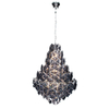 Lampa wisząca By Rydens Monarque 4200940-6513 chrom/czarny