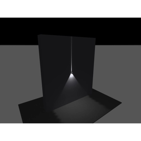 VOSS 1951 ALUMINUM 2xLED 10W 3000K ONE-SIDED FACING DOWN